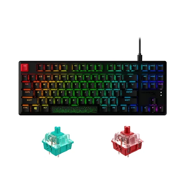 Bàn phím cơ HyperX Alloy Origins Core TKL PBT RGB