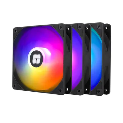 Bộ 3 quạt case Thermalright TL-C12C-S PWM ARGB màu đen