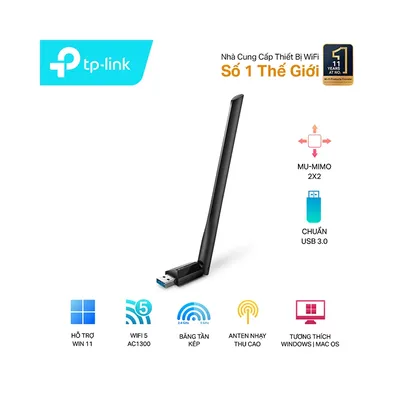 USB Wi-Fi TP-Link Archer T3U Plus AC1300