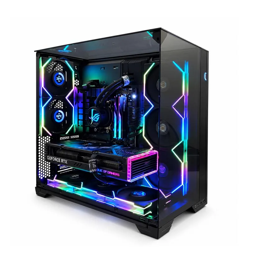 Vỏ case Lian Li O11 Vision Compact màu đen